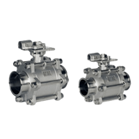 Mark 9020D DIN Series - 2-Way Ball Valves